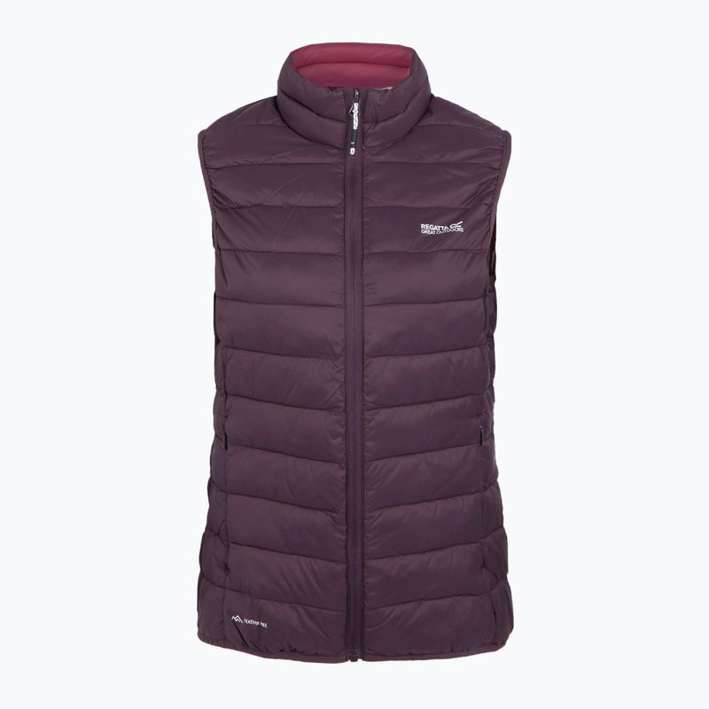 Női mellény REGATTA Marizion B/W deep plum 5