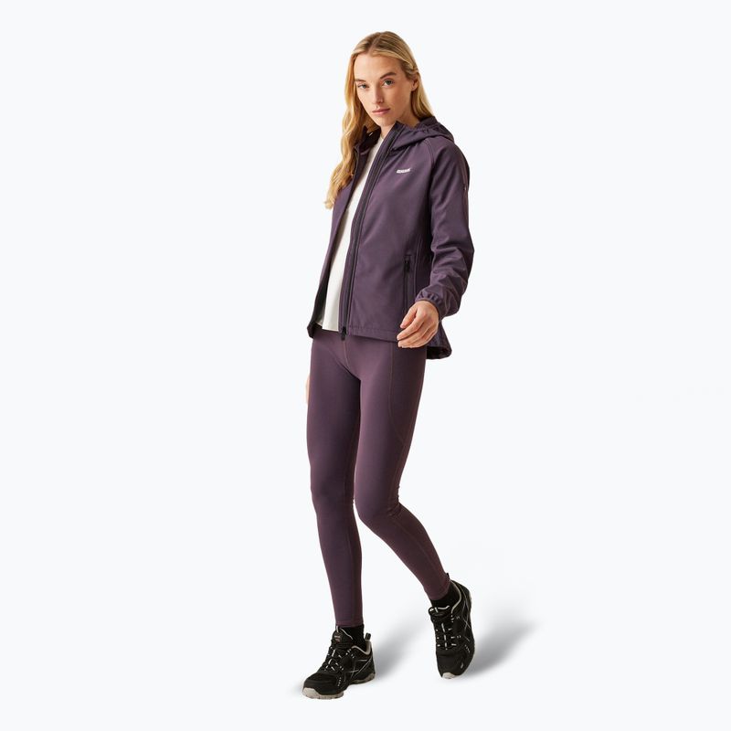 Női softshell kabát REGATTA Arec III deep plum 2