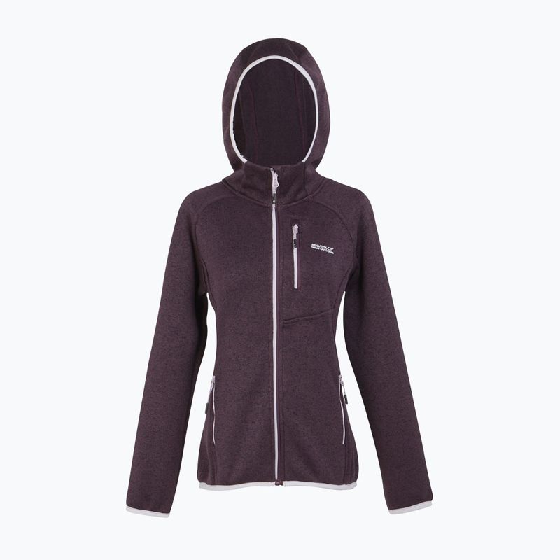 Női trekking pulóver REGATTA Hooded Newhill deep plum 7