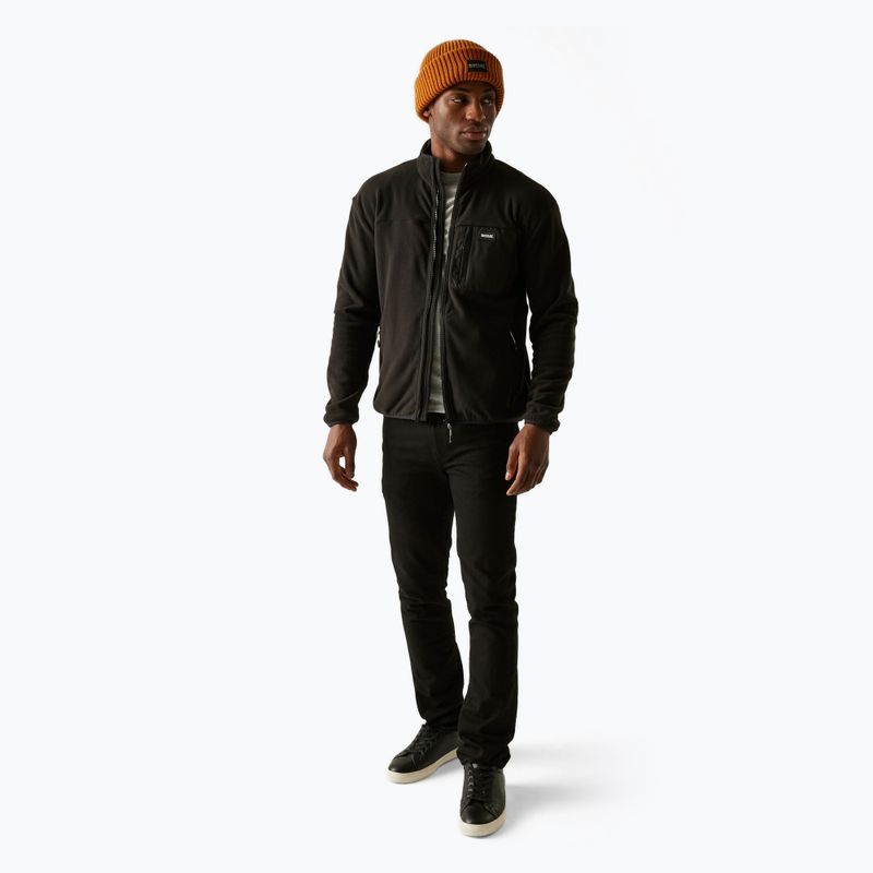 Férfi polárdzseki REGATTA Frankie Full Zip black 2