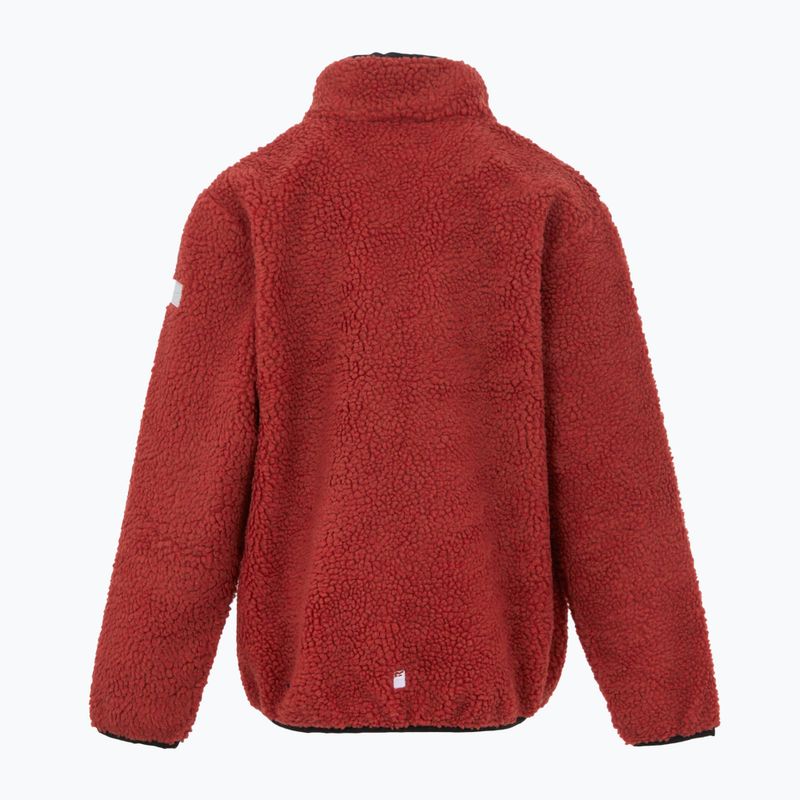 Gyerek pulóver REGATTA Junior Frankie Full Zip red ochre 6