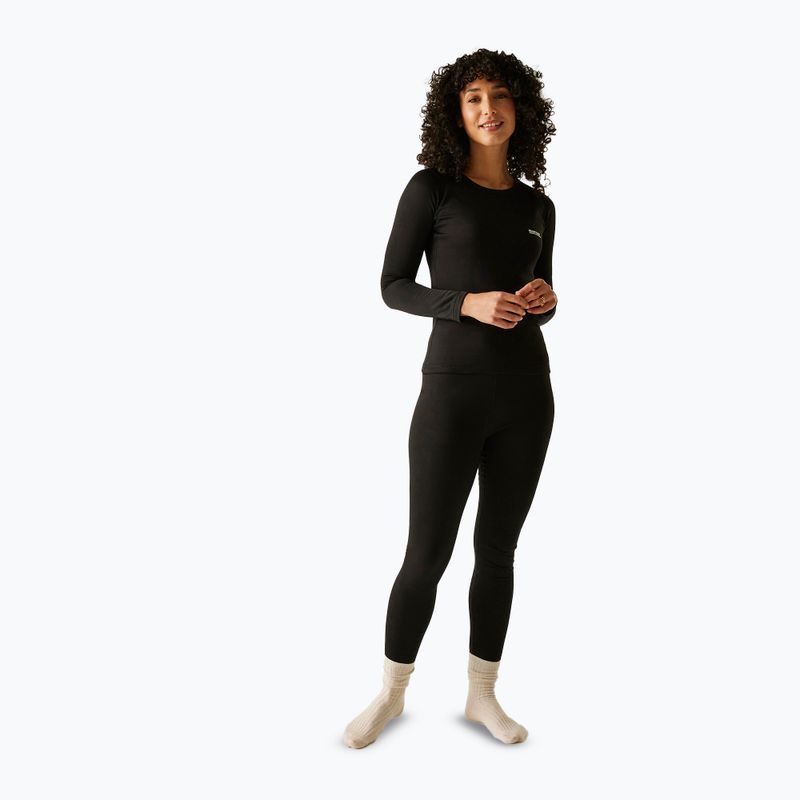 Női thermo fehérnemű szett Regatta Thermal Baselayer black 2