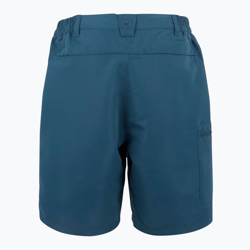 Női trekking rövidnadrág REGATTA Chaska III dark denim 6