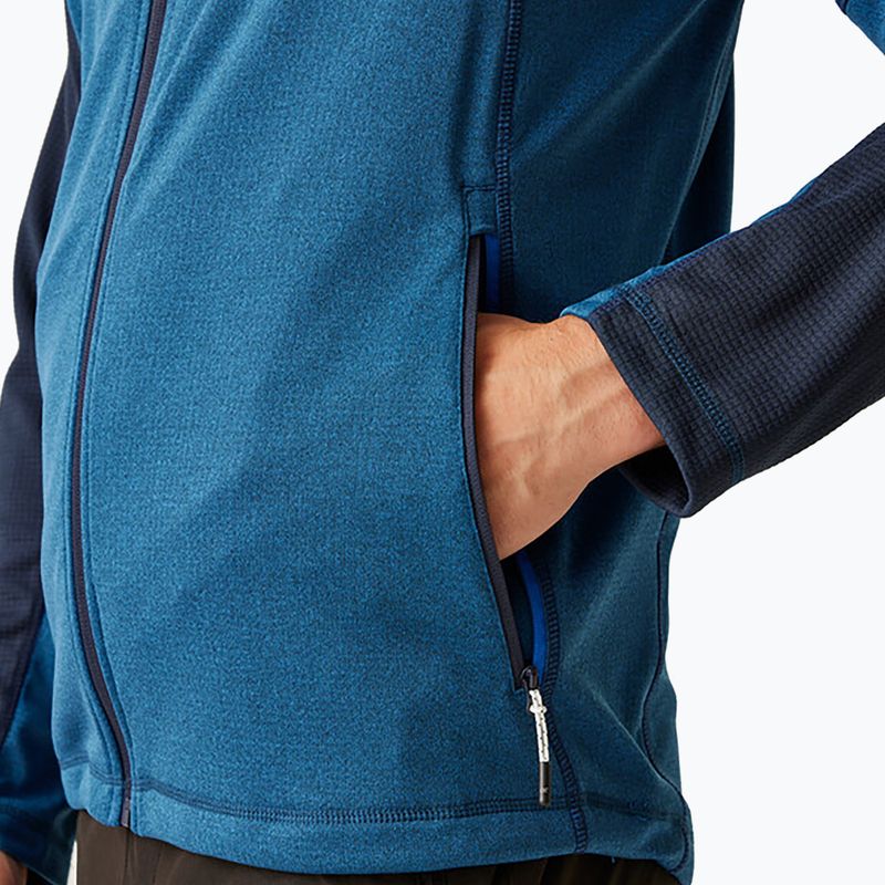 Férfi REGATT Highton Full Zip Midlayer melegítőfelső olimpiai kék/tengerészkék 6