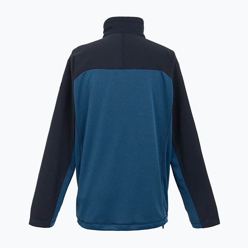 Férfi REGATT Highton Full Zip Midlayer melegítőfelső olimpiai kék/tengerészkék 8