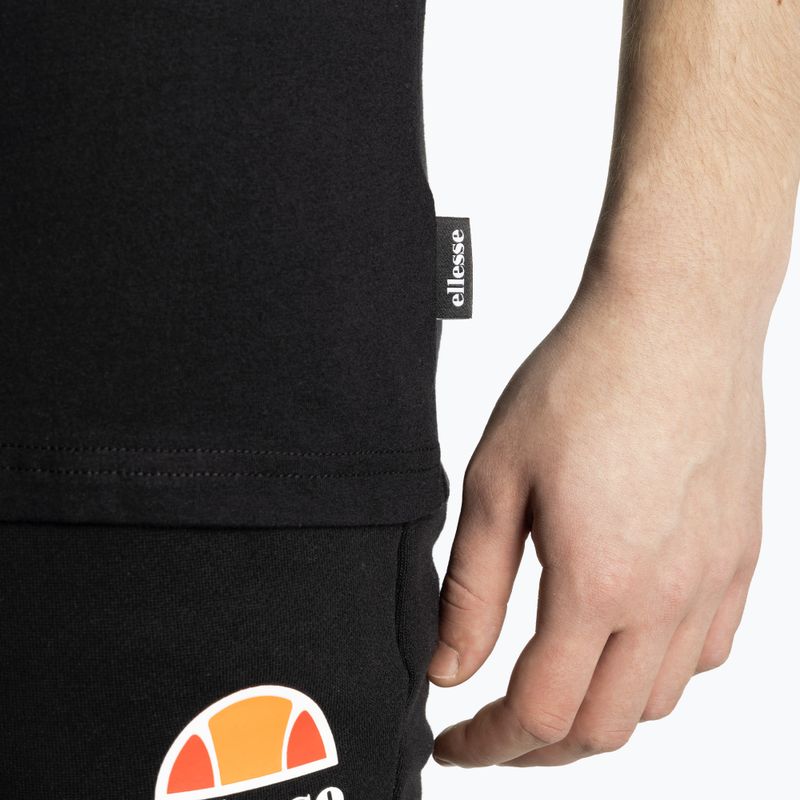 férfi póló Ellesse Holdino black 4