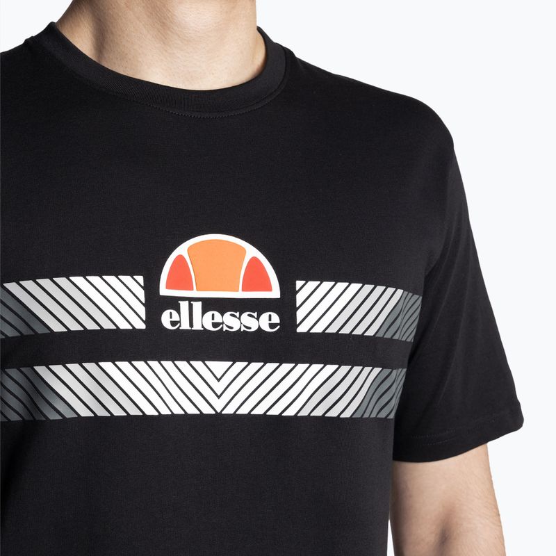 férfi póló Ellesse Aprelvie black 3