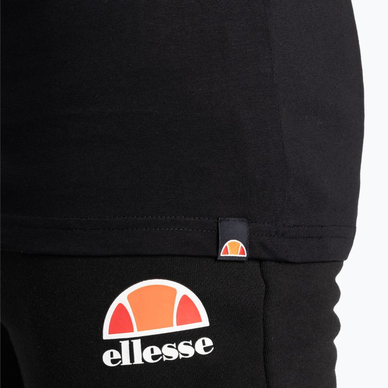 férfi póló Ellesse Aprelvie black 4