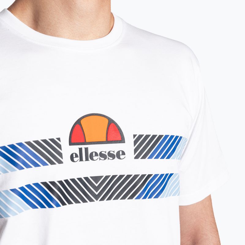 férfi póló Ellesse Aprelvie white 3