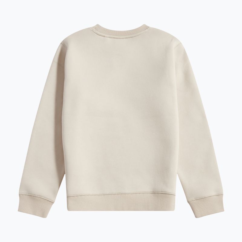 Gyerek pulóver New Balance Brush Back Small Logo Crew timberwolf 7