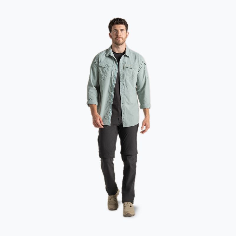 Férfi ing Craghoppers NosiLife Adventure Long Sleeved Shirt III lichen green 2