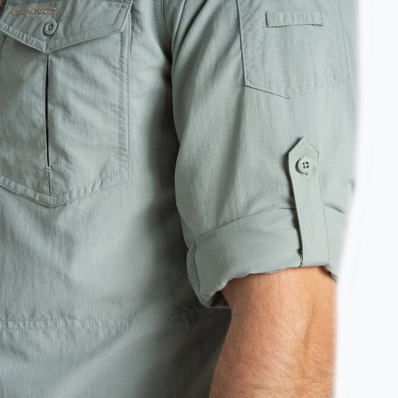 Férfi ing Craghoppers NosiLife Adventure Long Sleeved Shirt III lichen green 6