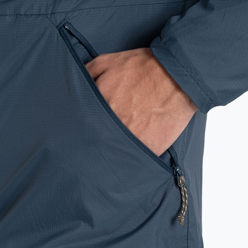 Férfi Craghoppers NosiLife Ovis Reversible kék kő szélkabát 5
