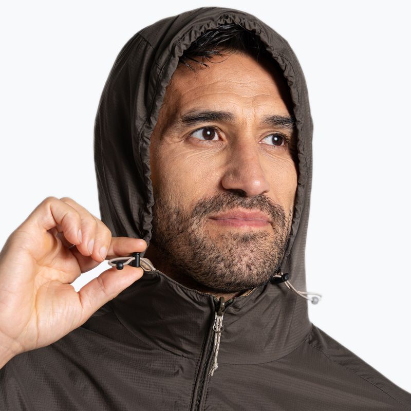 Férfi Craghoppers NosiLife Ovis Reversible Woodland zöld / földig érő szélkabát 5