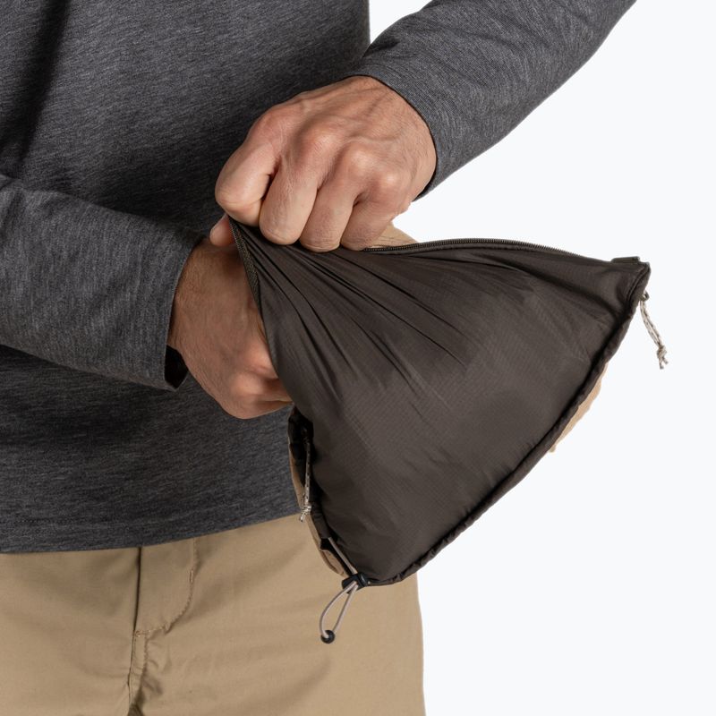 Férfi Craghoppers NosiLife Ovis Reversible Woodland zöld / földig érő szélkabát 9