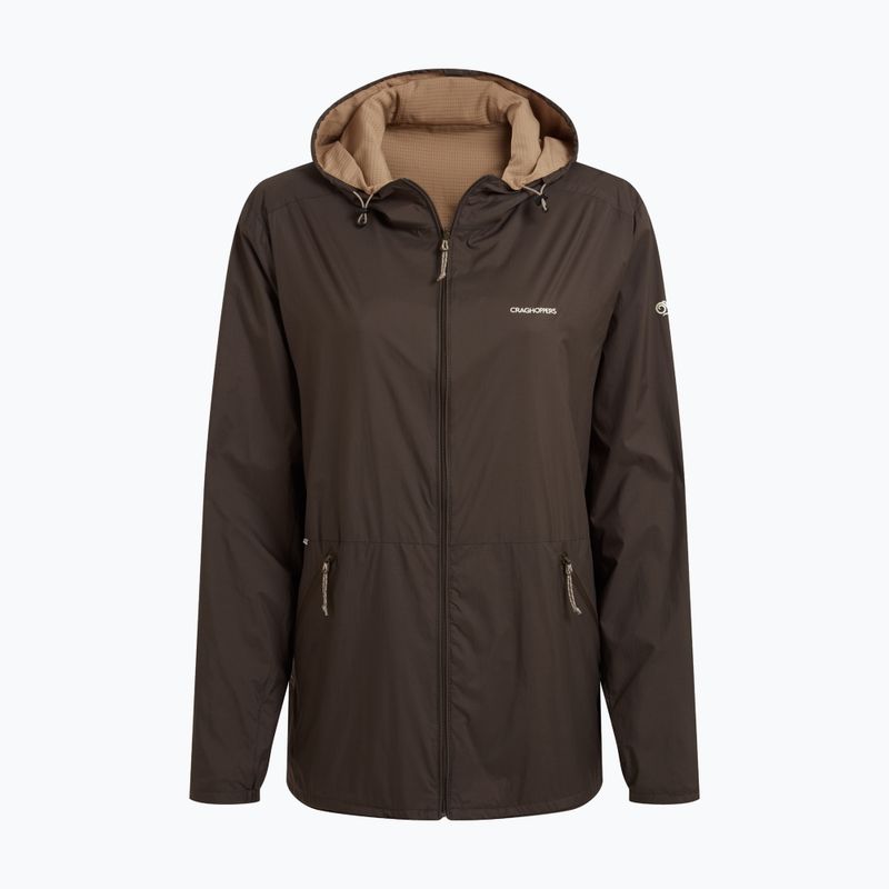 Férfi Craghoppers NosiLife Ovis Reversible Woodland zöld / földig érő szélkabát 10