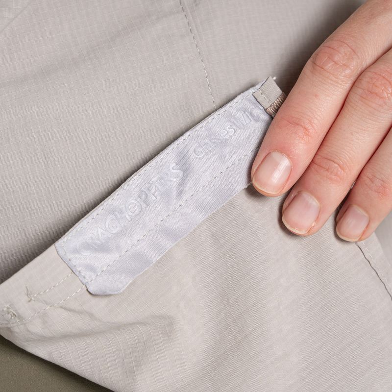 Női ing Craghoppers NosiLife Adventure Long Sleeved Shirt III soft mushroom 10