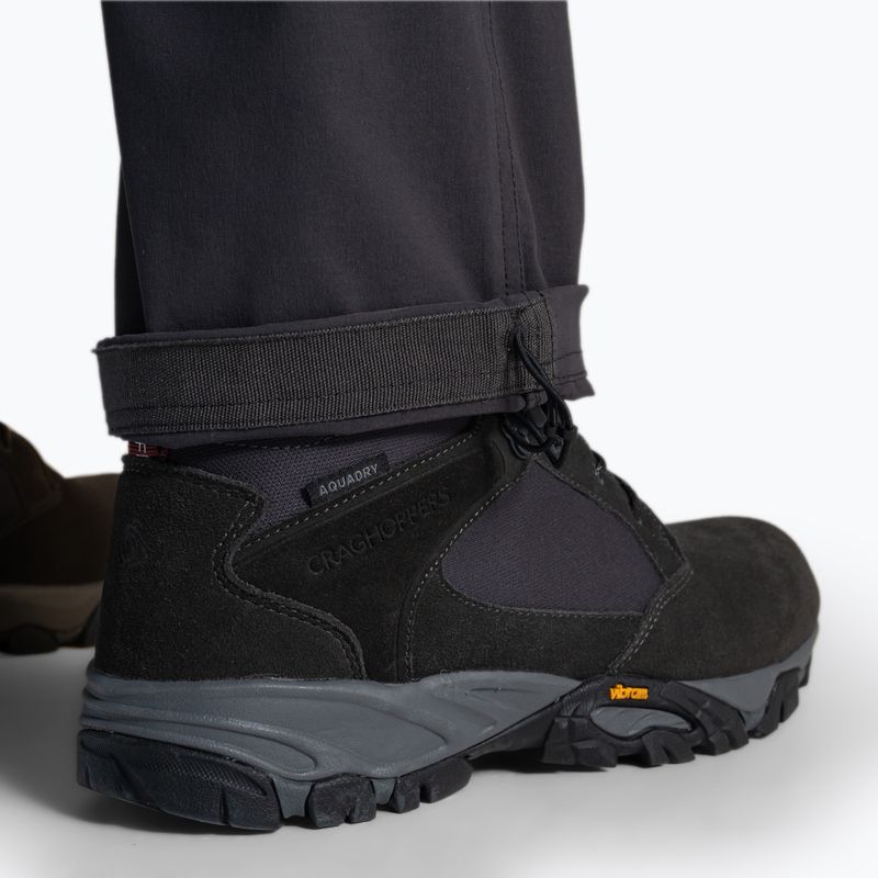 Férfi túranadrág Craghoppers NosiLife Rif Stretch Cargo Trouser dark iron 9