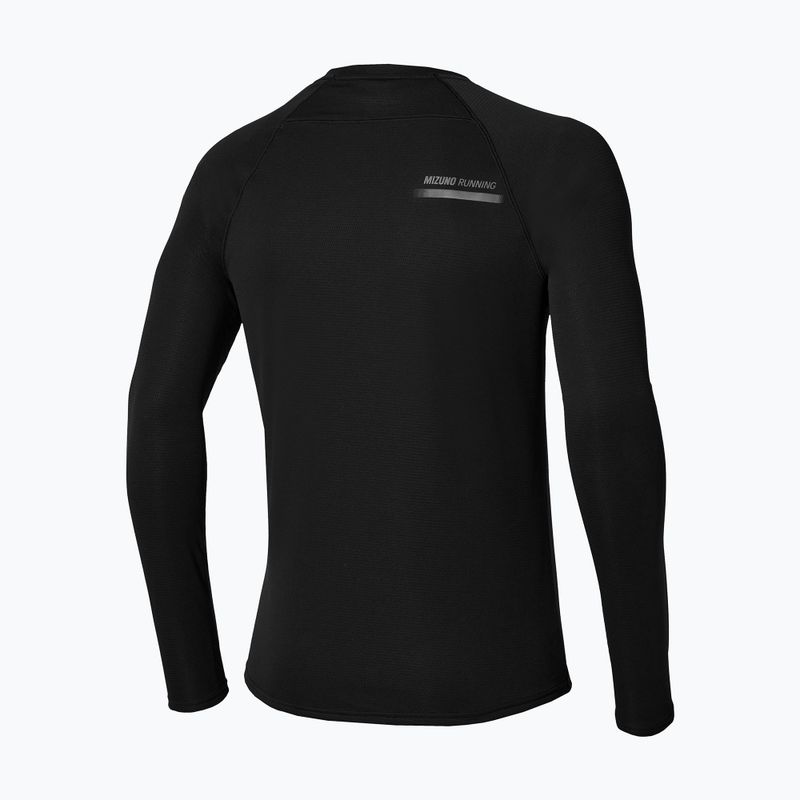 Férfi futó hosszú ujjú póló Mizuno Active Dryaeroflow black 2