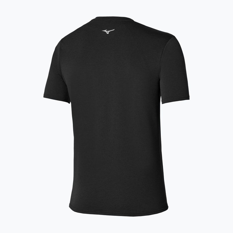 Férfi futó póló Mizuno Core Runbird Short Sleeve Tee black 2