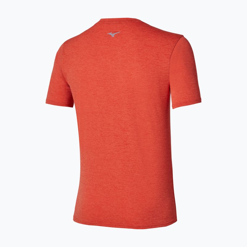 Férfi futó póló Mizuno Core Runbird Short Sleeve Tee orange 2