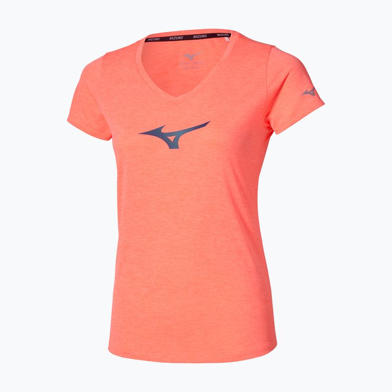 Női futó póló Mizuno Core Runbird Desert Flower