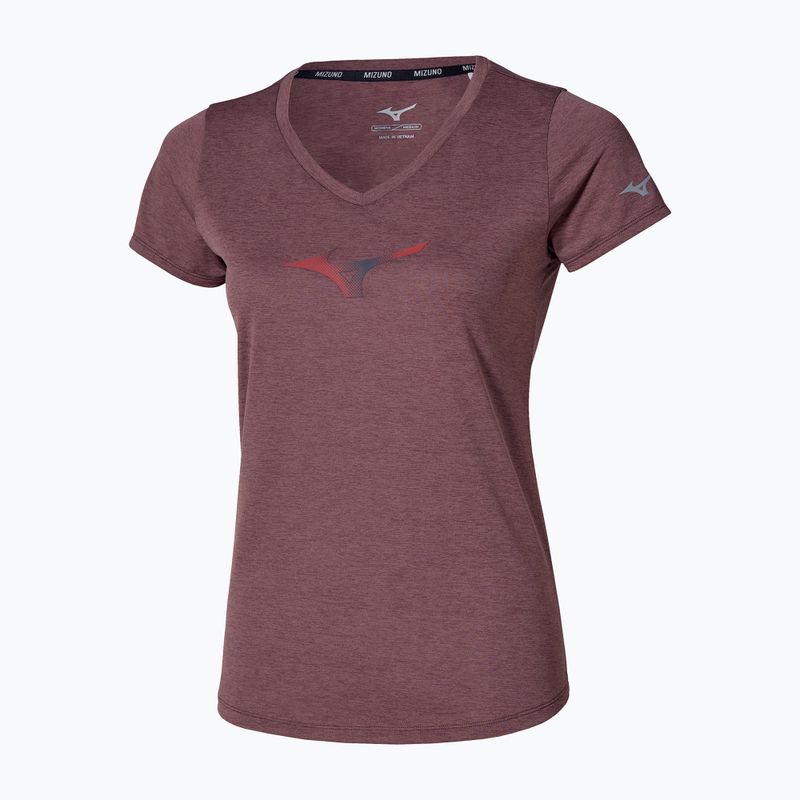Női futó póló Mizuno Core Runbird Pepper Corn