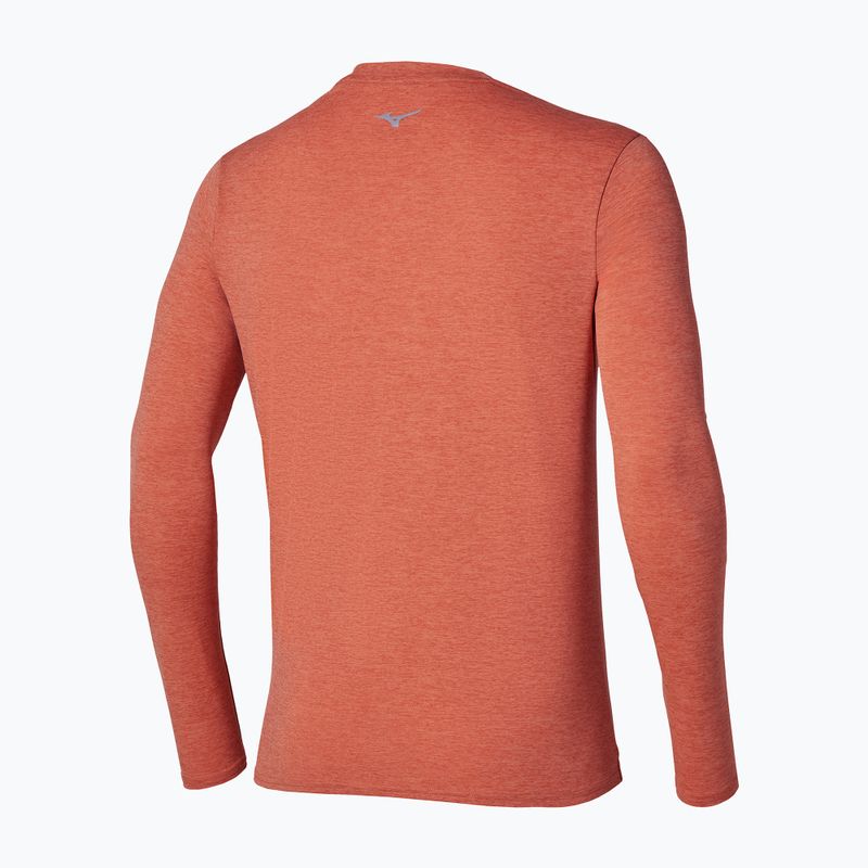 Férfi futó hosszú ujjú póló Mizuno Core Impulse Long Sleeve Tee ginger 2