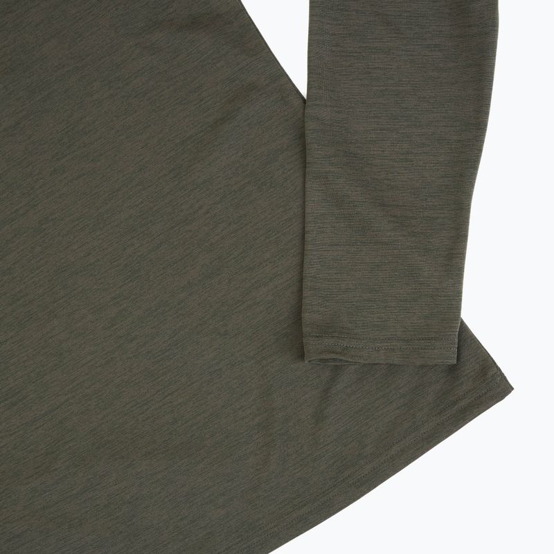 Férfi futópulóver Mizuno Core Impulse Half Zip Long Sleeve Tee forest night 4