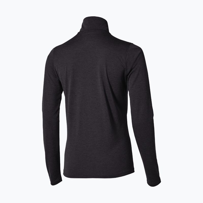 Női futópulóver Mizuno Core Impulse Half Zip Long Sleeve Tee phantom 2