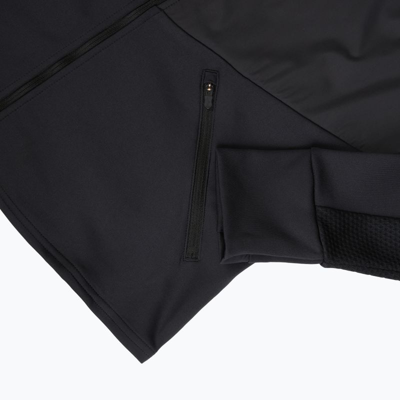 Férfi futókabát Mizuno Active Warmalite Hybrid Full Zip Hooded Long Sleeve Top black 4