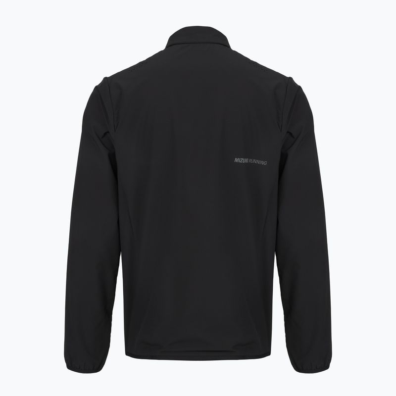 Férfi futókabát Mizuno Tech Techfill Breath Thermo Jacket black 2