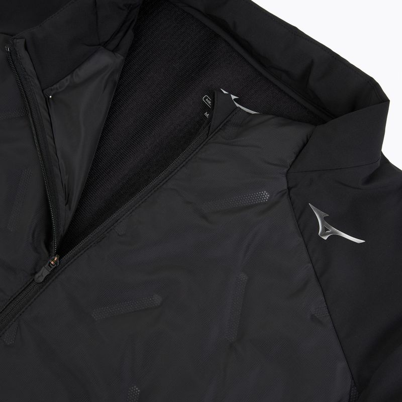Férfi futókabát Mizuno Tech Techfill Breath Thermo Jacket black 3