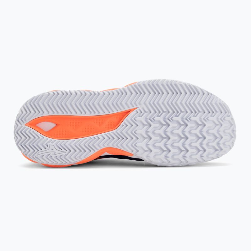 Férfi teniszcipő Mizuno Wave Enforce Tour 2 CC beacon blue/white/lava orange 4