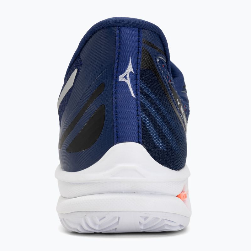 Férfi teniszcipő Mizuno Wave Exceed Tour 7 CC beacon blue/white/lava orange 6