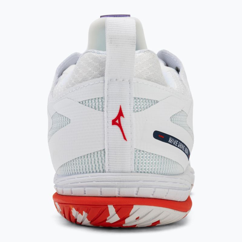 Férfi teniszcipő Mizuno Wave Drive Neo 4 white/insignia blue/orange 6