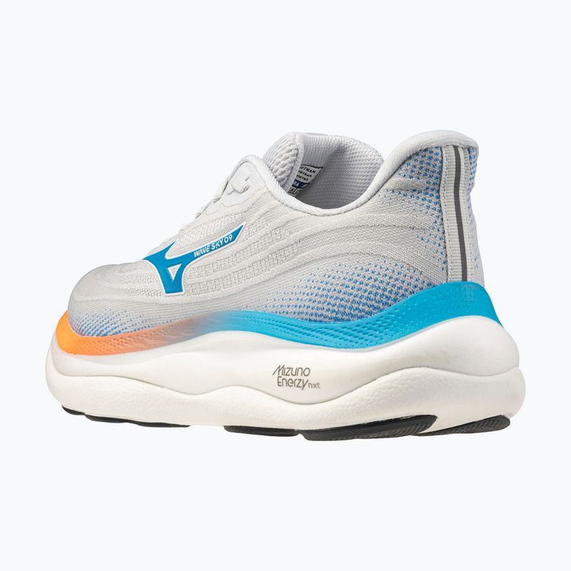 Férfi futócipők Mizuno Wave Sky 9 cloudscape/blue jewel/lava orange 4