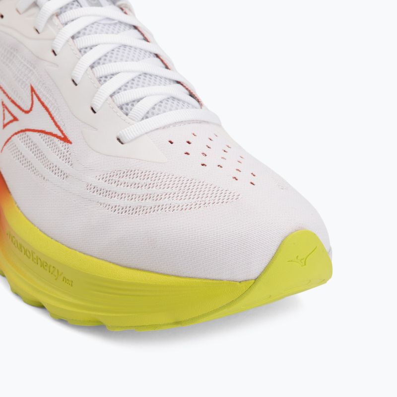 Férfi futócipők Mizuno Wave Skyrise 7 white/orange/evening primrose 7