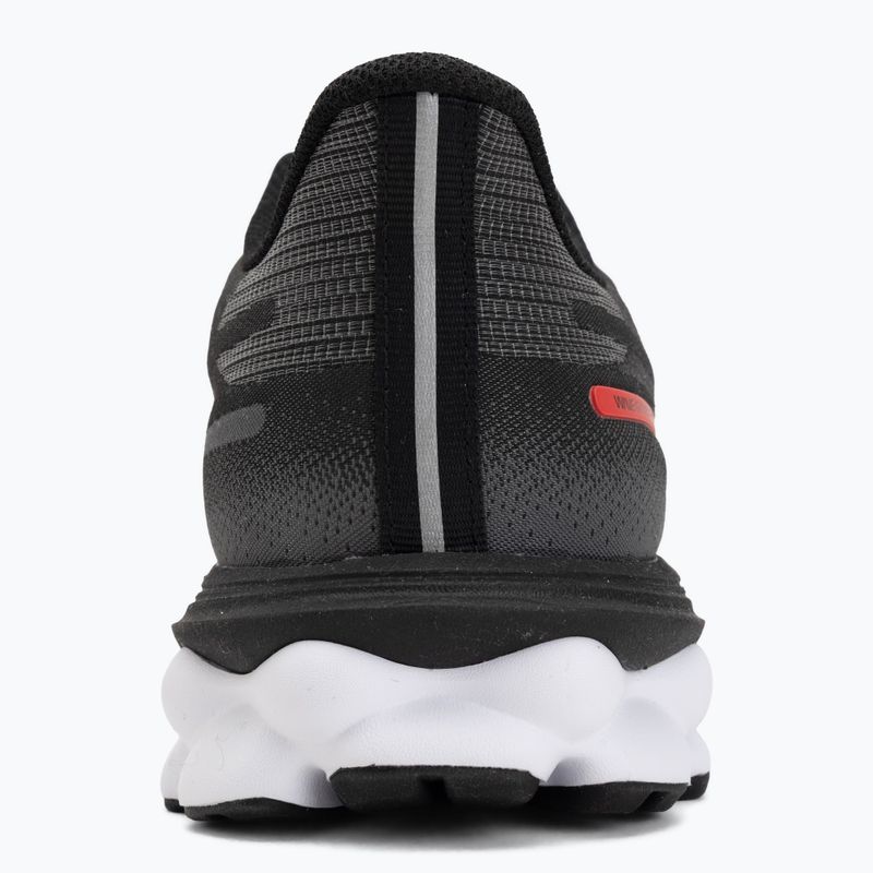 Férfi futócipők Mizuno Wave Skyrise 7 black/iron gate/tomato puree 6