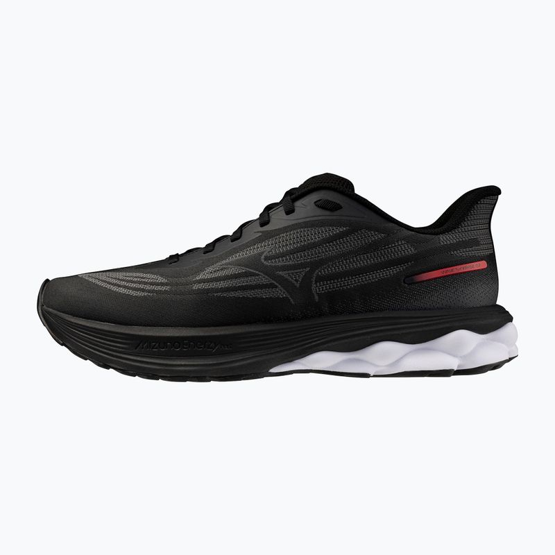 Férfi futócipők Mizuno Wave Skyrise 7 black/iron gate/tomato puree
