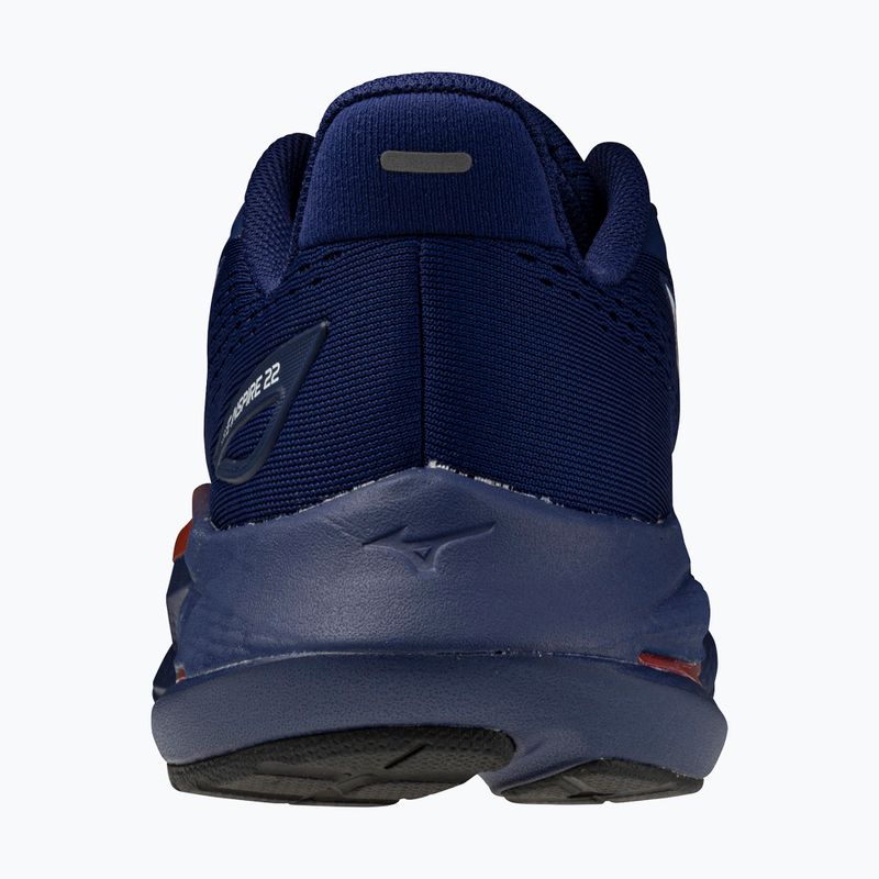 Férfi futócipők Mizuno Wave Inspire 22 beacon blue/tomato puree/firecracker 3