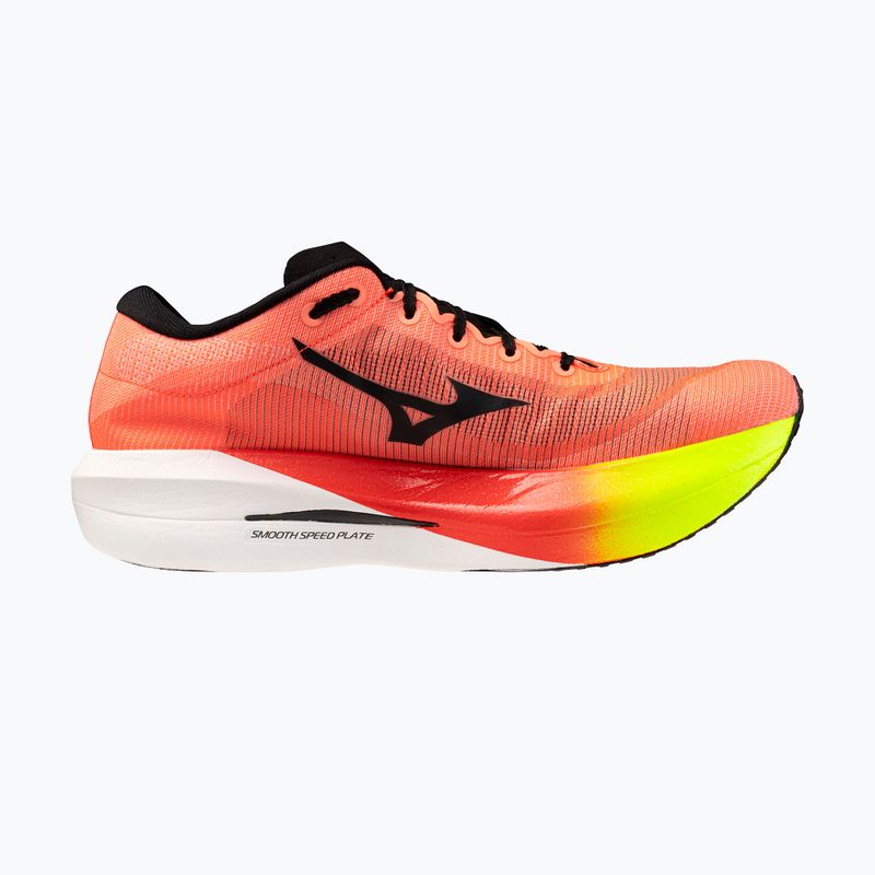 Futócipők Mizuno Hyperwarp Pure lava orange/black/lightning yellow 2