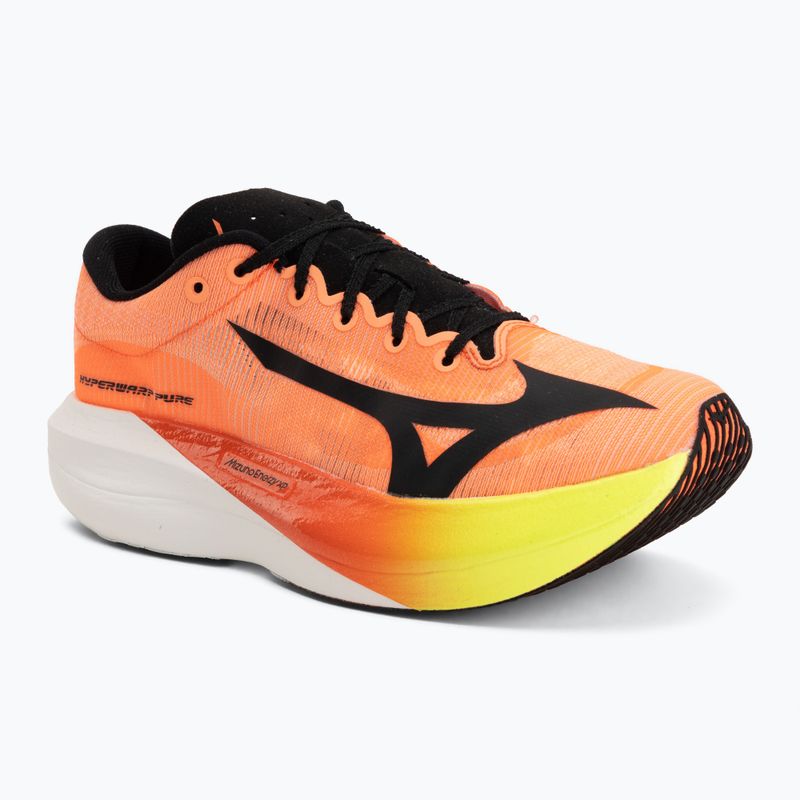 Futócipők Mizuno Hyperwarp Pure lava orange/black/lightning yellow