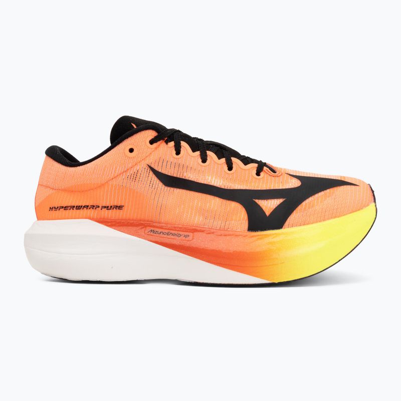 Futócipők Mizuno Hyperwarp Pure lava orange/black/lightning yellow 2