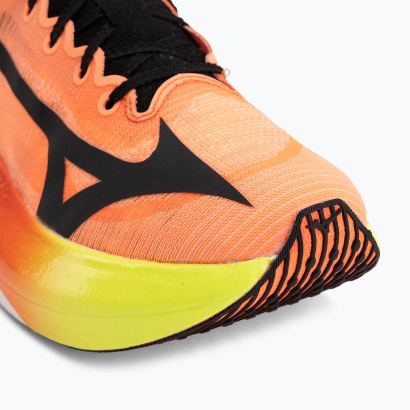 Futócipők Mizuno Hyperwarp Pure lava orange/black/lightning yellow 7
