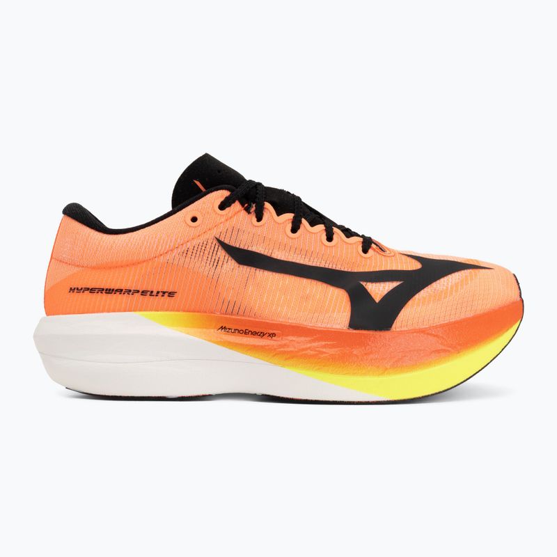 Futócipők Mizuno Hyperwarp Elite lava orange/black/lightning yellow 2