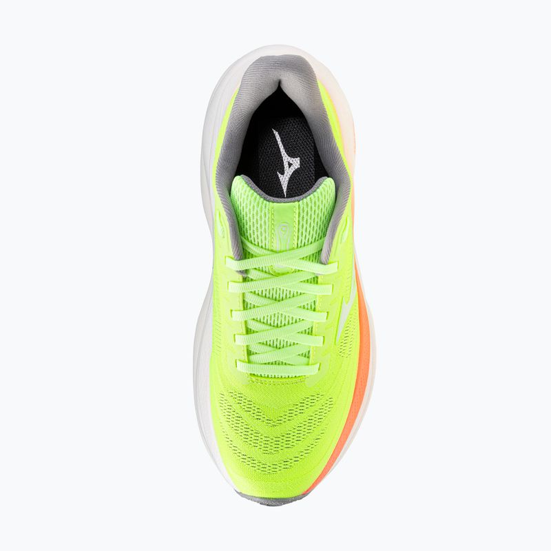 Női futócipők Mizuno Wave Sky 9 lime pulp/white/flamingo coral 5