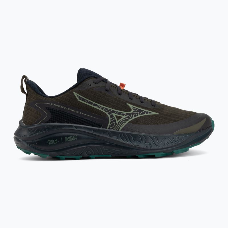Férfi futócipők Mizuno Neo Lumina Gtx forest night/sea spray/vulcan 2