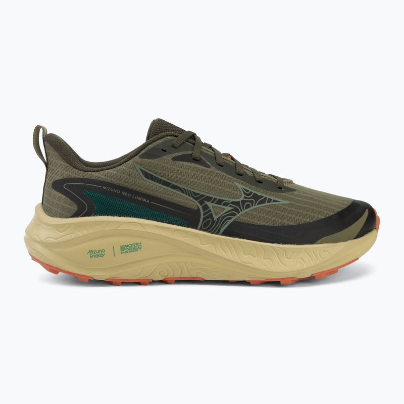 Férfi futócipők Mizuno Neo Lumina martini olive/forest night/ginger 2