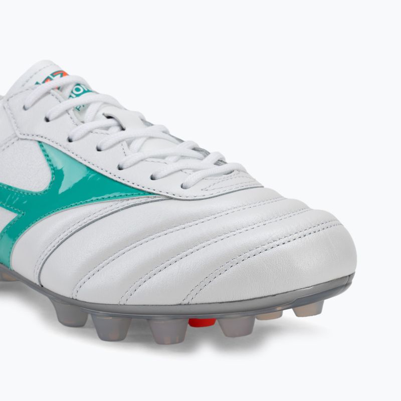 Futballcipő Mizuno Morelia II Japan FG white/arcadia/lava orange 7